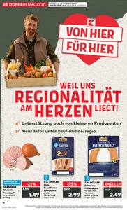 Kaufland Prospekt - Regionale Angebote ab 21.01.