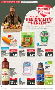 Kaufland Prospekt - Regionale Angebote ab 21.01.
