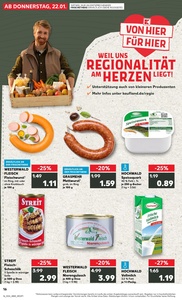 Kaufland Prospekt - Regionale Angebote ab 21.01.