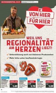 Kaufland Prospekt - Regionale Angebote ab 21.01.
