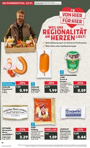 Kaufland Prospekt - Regionale Angebote ab 21.01.