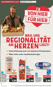 Kaufland Prospekt - Regionale Angebote ab 21.01.
