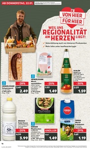 Kaufland Prospekt - Regionale Angebote ab 21.01.
