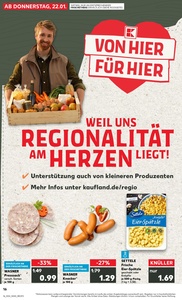 Kaufland Prospekt - Regionale Angebote ab 21.01.