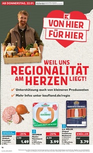 Kaufland Prospekt - Regionale Angebote ab 21.01.