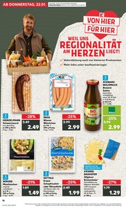 Kaufland Prospekt - Regionale Angebote ab 21.01.