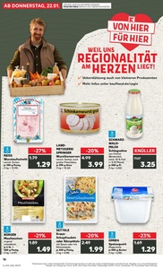 Kaufland Prospekt - Regionale Angebote ab 21.01.
