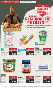 Kaufland Prospekt - Regionale Angebote ab 21.01.