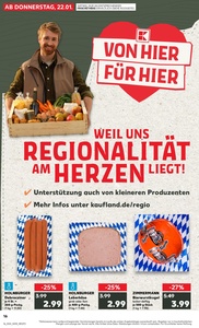 Kaufland Prospekt - Regionale Angebote ab 21.01.