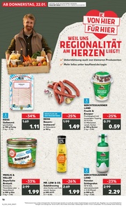 Kaufland Prospekt - Regionale Angebote ab 21.01.
