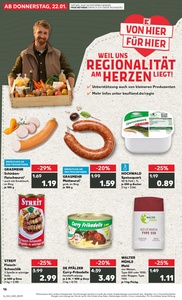 Kaufland Prospekt - Regionale Angebote ab 21.01.