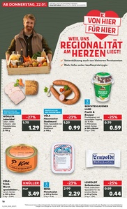 Kaufland Prospekt - Regionale Angebote ab 21.01.
