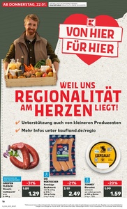 Kaufland Prospekt - Regionale Angebote ab 21.01.
