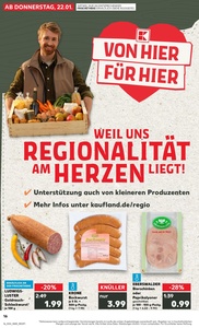 Kaufland Prospekt - Regionale Angebote ab 21.01.