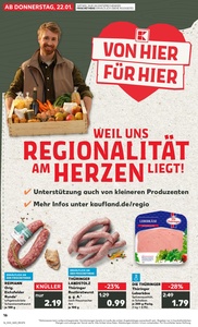 Kaufland Prospekt - Regionale Angebote ab 21.01.