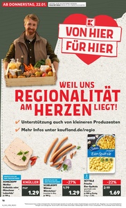 Kaufland Prospekt - Regionale Angebote ab 21.01.
