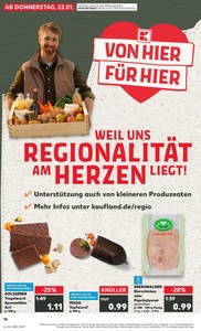 Kaufland Prospekt - Regionale Angebote ab 21.01.