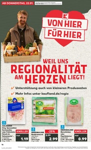 Kaufland Prospekt - Regionale Angebote ab 21.01.