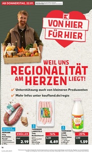 Kaufland Prospekt - Regionale Angebote ab 21.01.
