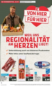 Kaufland Prospekt - Regionale Angebote ab 21.01.