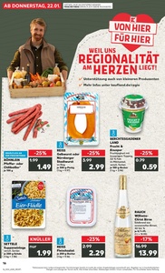 Kaufland Prospekt - Regionale Angebote ab 21.01.
