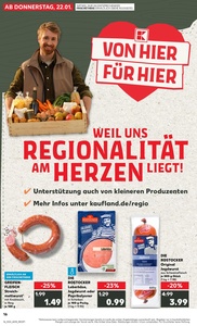 Kaufland Prospekt - Regionale Angebote ab 21.01.