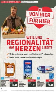 Kaufland Prospekt - Regionale Angebote ab 21.01.