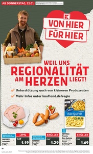 Kaufland Prospekt - Regionale Angebote ab 21.01.