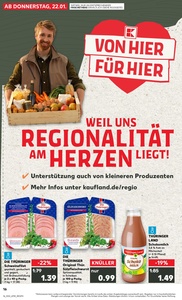 Kaufland Prospekt - Regionale Angebote ab 21.01.