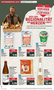 Kaufland Prospekt - Regionale Angebote ab 21.01.