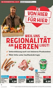 Kaufland Prospekt - Regionale Angebote ab 21.01.