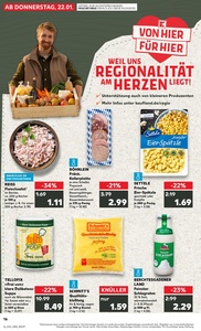 Kaufland Prospekt - Regionale Angebote ab 21.01.
