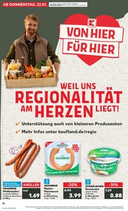 Kaufland Prospekt - Regionale Angebote ab 21.01.
