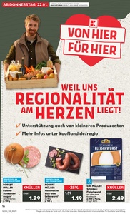 Kaufland Prospekt - Regionale Angebote ab 21.01.