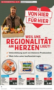 Kaufland Prospekt - Regionale Angebote ab 21.01.