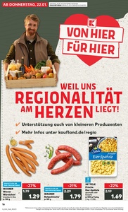 Kaufland Prospekt - Regionale Angebote ab 21.01.