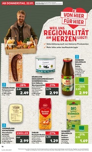 Kaufland Prospekt - Regionale Angebote ab 21.01.