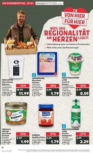 Kaufland Prospekt - Regionale Angebote ab 21.01.