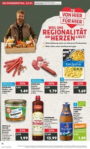 Kaufland Prospekt - Regionale Angebote ab 21.01.