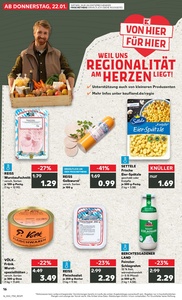 Kaufland Prospekt - Regionale Angebote ab 21.01.