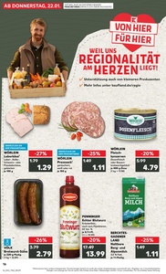 Kaufland Prospekt - Regionale Angebote ab 21.01.