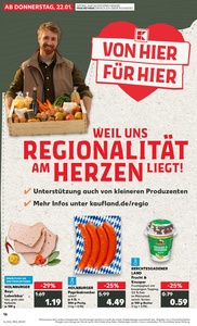 Kaufland Prospekt - Regionale Angebote ab 21.01.