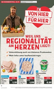 Kaufland Prospekt - Regionale Angebote ab 21.01.