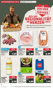 Kaufland Prospekt - Regionale Angebote ab 21.01.