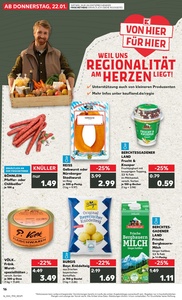 Kaufland Prospekt - Regionale Angebote ab 21.01.