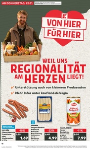 Kaufland Prospekt - Regionale Angebote ab 21.01.