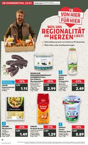 Kaufland Prospekt - Regionale Angebote ab 21.01.