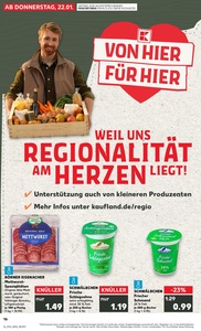 Kaufland Prospekt - Regionale Angebote ab 21.01.