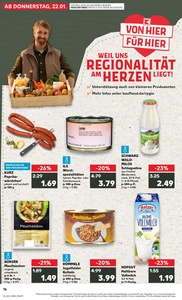 Kaufland Prospekt - Regionale Angebote ab 21.01.