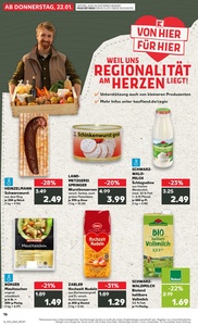 Kaufland Prospekt - Regionale Angebote ab 21.01.